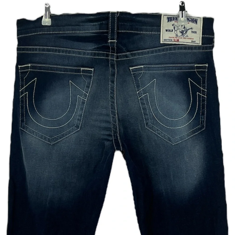 True religion slim straight faded Size 36 Jeans
